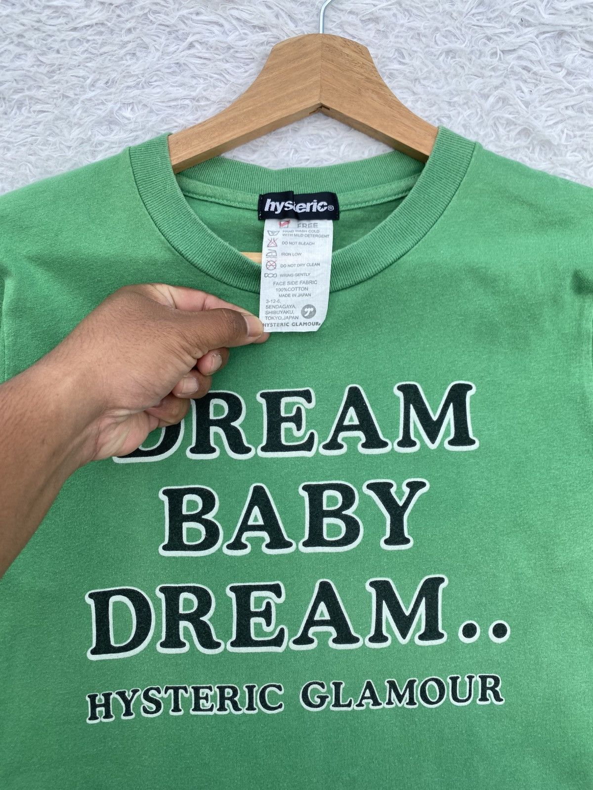 Hysteric Glamour Rare Vintage Hysteric Glamour Dream Baby Dream Tshirt Size US S / EU 44-46 / 1 - 6 Thumbnail