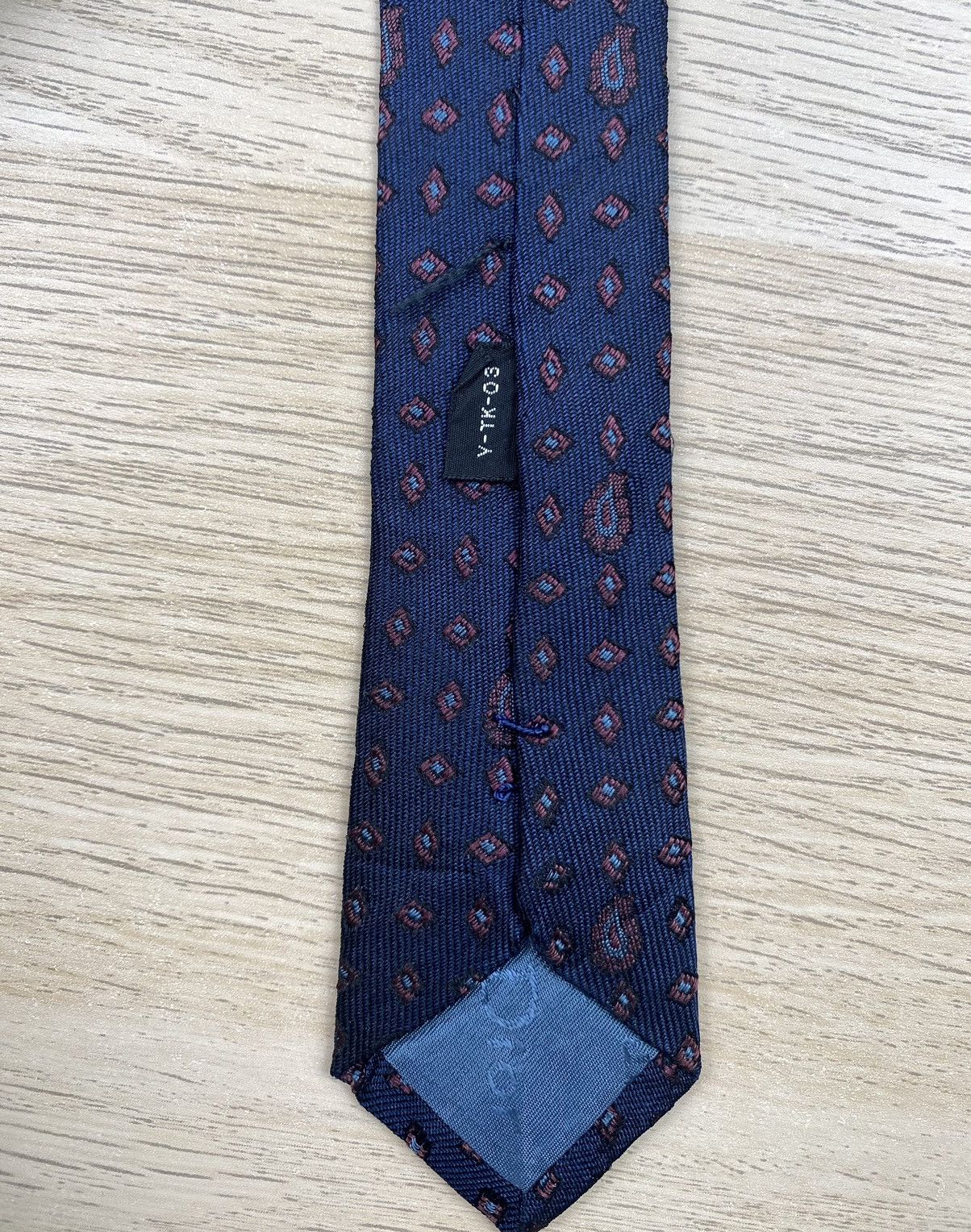 Christian Dior Monsieur Christian Dior Monsieur Silk Tie T32 Size ONE SIZE - 5 Thumbnail