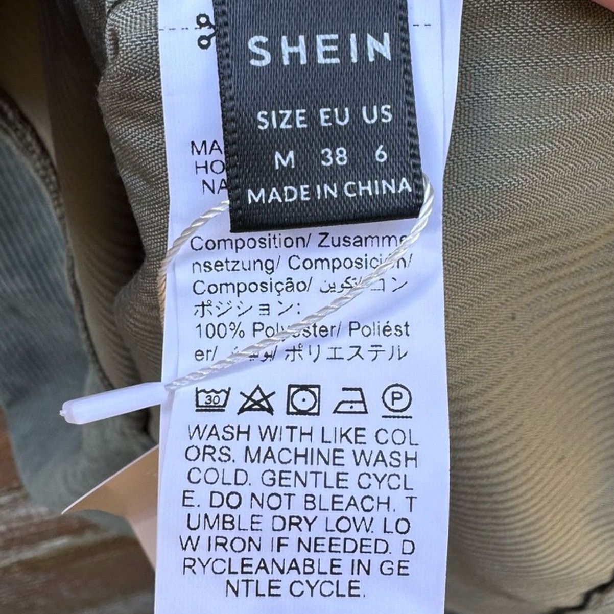 Shein NWT New Shein Womens Medium (6) Polyester Overall Dress Size M / US 6-8 / IT 42-44 - 5 Thumbnail