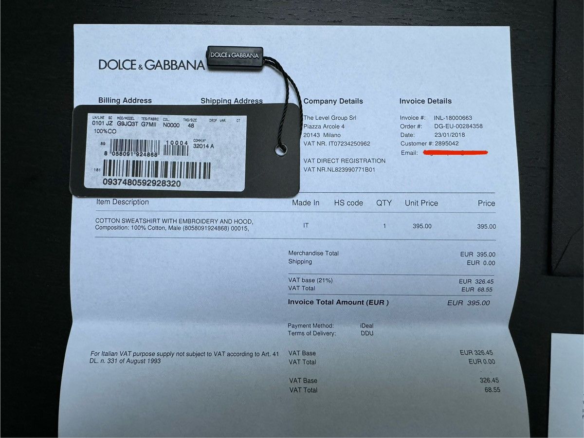 Dolce & Gabbana Dolce & Gabbana embroided logo Hoodie Size US M / EU 48-50 / 2 - 8 Thumbnail