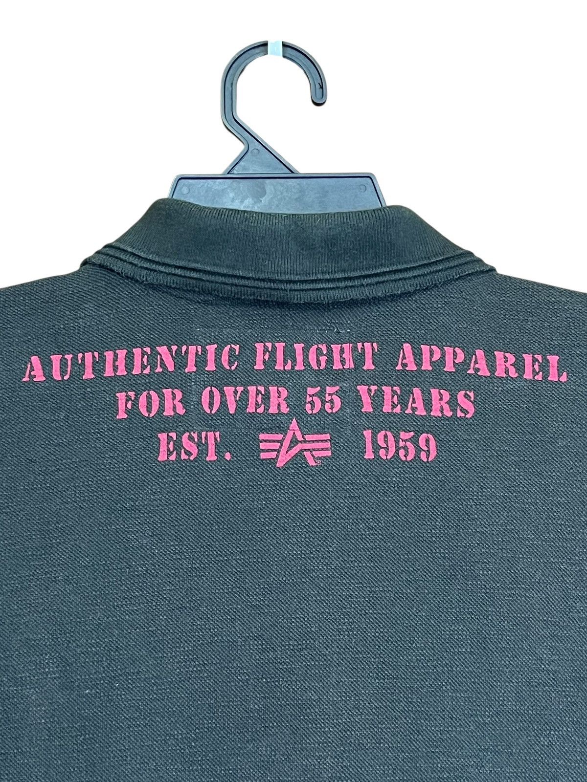 Alpha Industries Army🔥Vintage ALPHA INDUSTRIES u.s air force polo shirts Size US M / EU 48-50 / 2 - 4 Thumbnail