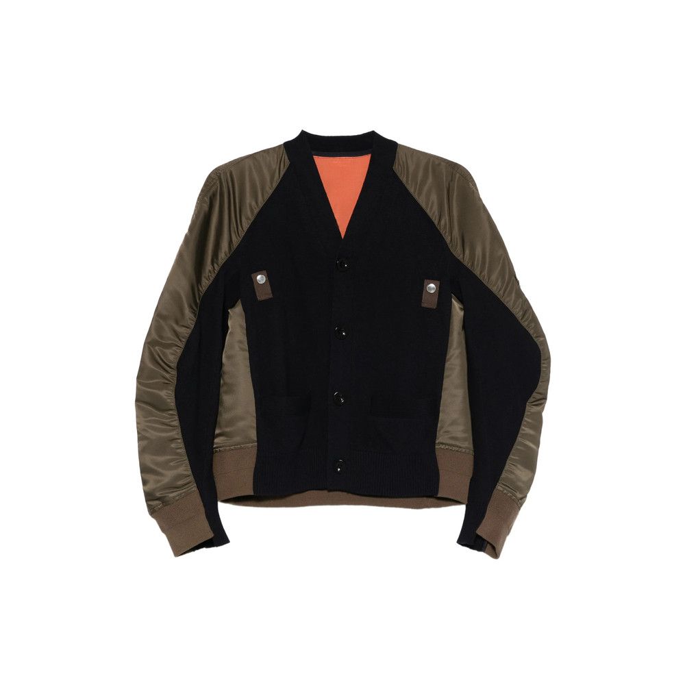 Sacai Sacai GREEN Knitwear - Cardigans Size M / US 6-8 / IT 42-44 - 1 Thumbnail