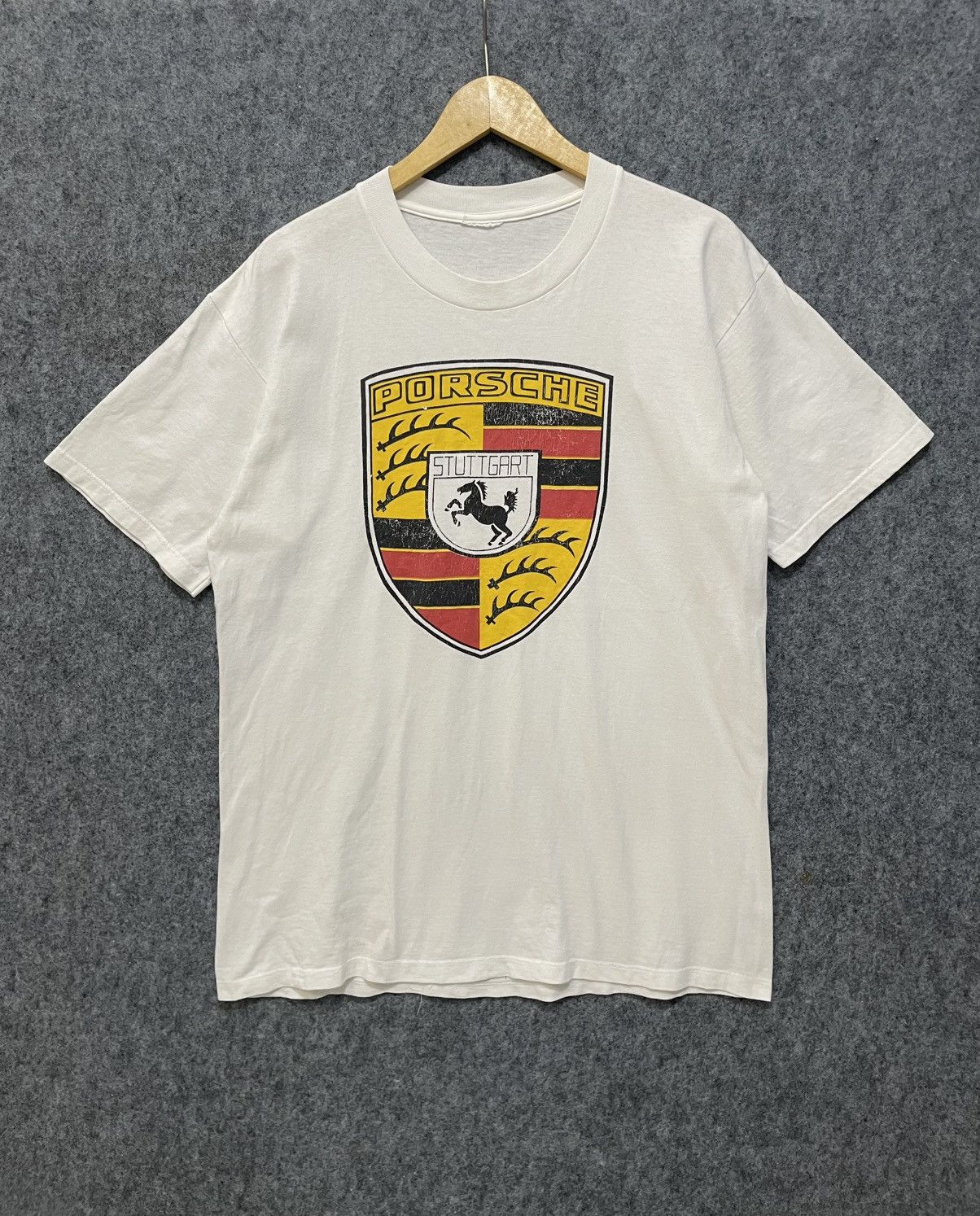 Vintage Vintage Porsche T-Shirt Size US L / EU 52-54 / 3 - 1 Thumbnail