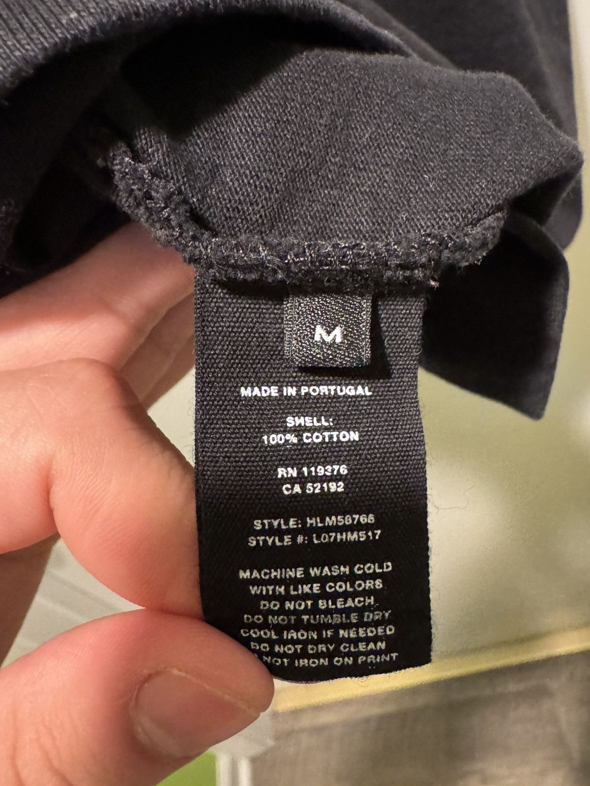Helmut Lang Helmut Lang “Skewed Logo” T-Shirt Size US L / EU 52-54 / 3 - 5 Thumbnail