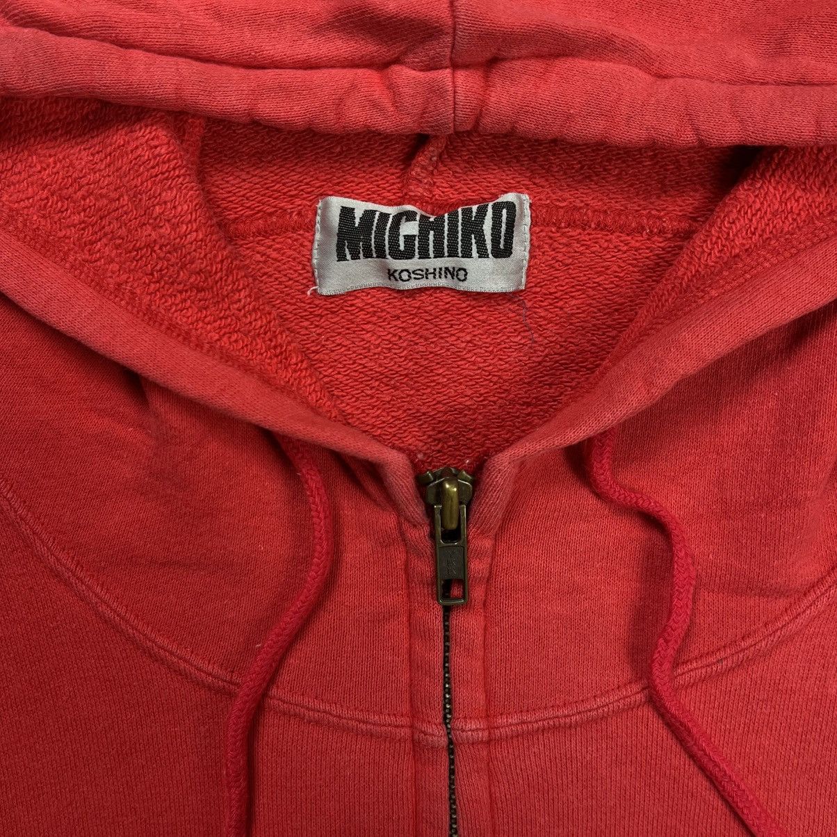 Japanese Brand 1980s Michiko London - Airport Sign Zip Hoodie Size US M / EU 48-50 / 2 - 9 Thumbnail