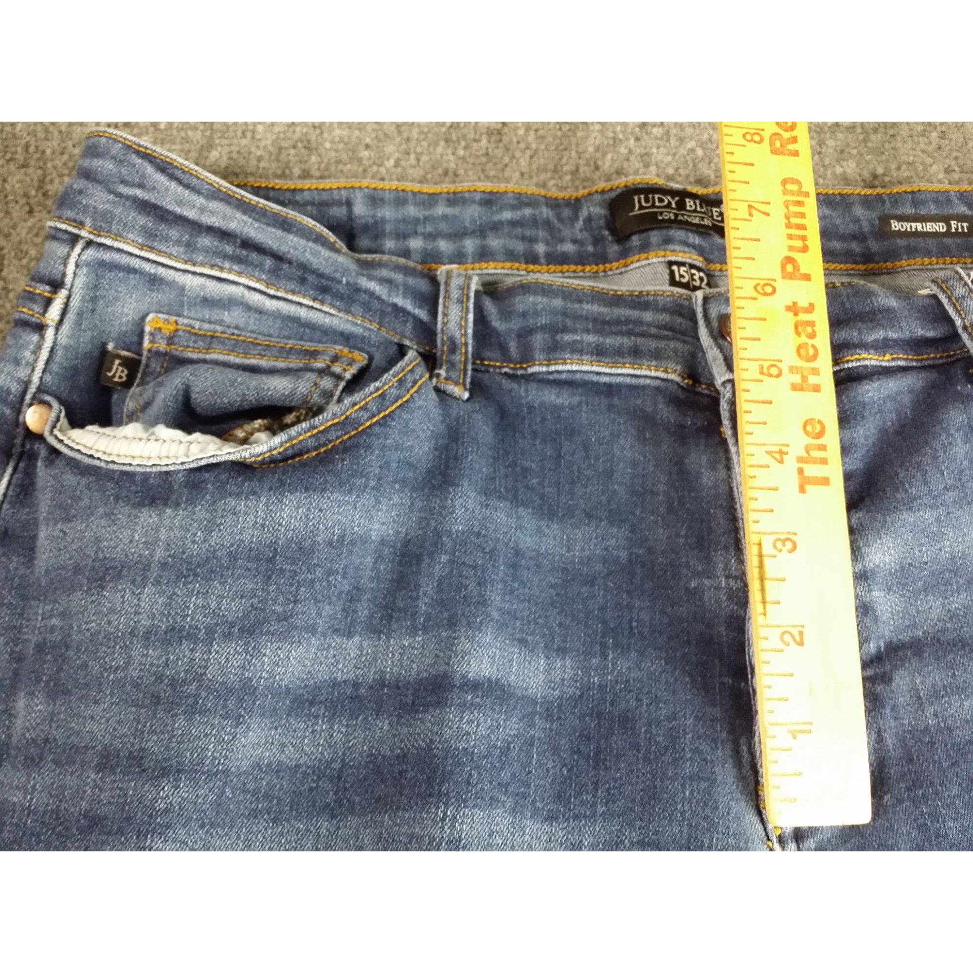 Judy Blue Judy Blue Los Angeles Jeans Women Sz 15/32 Boyfriend Fit Dis Size 32" / US 10 / IT 46 - 3 Thumbnail