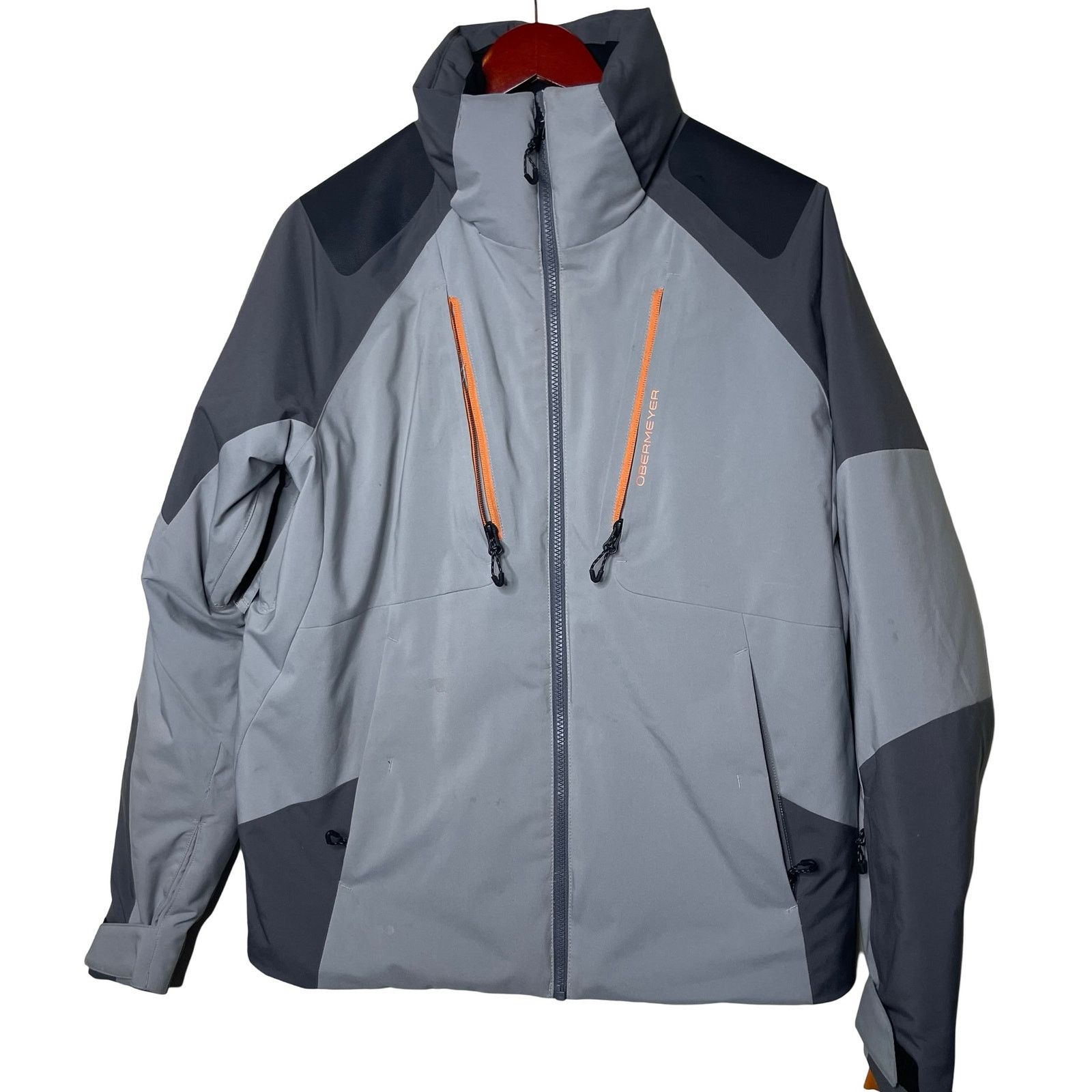 Obermeyer OBERMEYER Men's Foundation Grey NO HOOD ski winter Jacket S Size US S / EU 44-46 / 1 - 2 Thumbnail