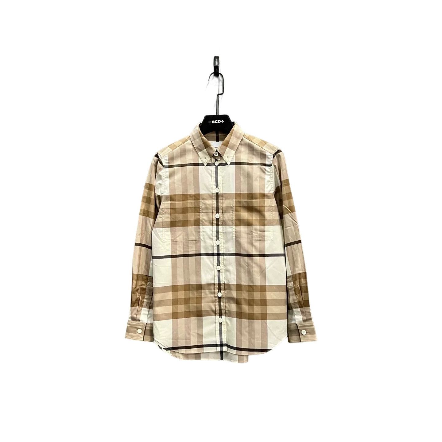Burberry Burberry Check Print Long Sleeve Shirt Size 38 Size US S / EU 44-46 / 1 - 1 Thumbnail