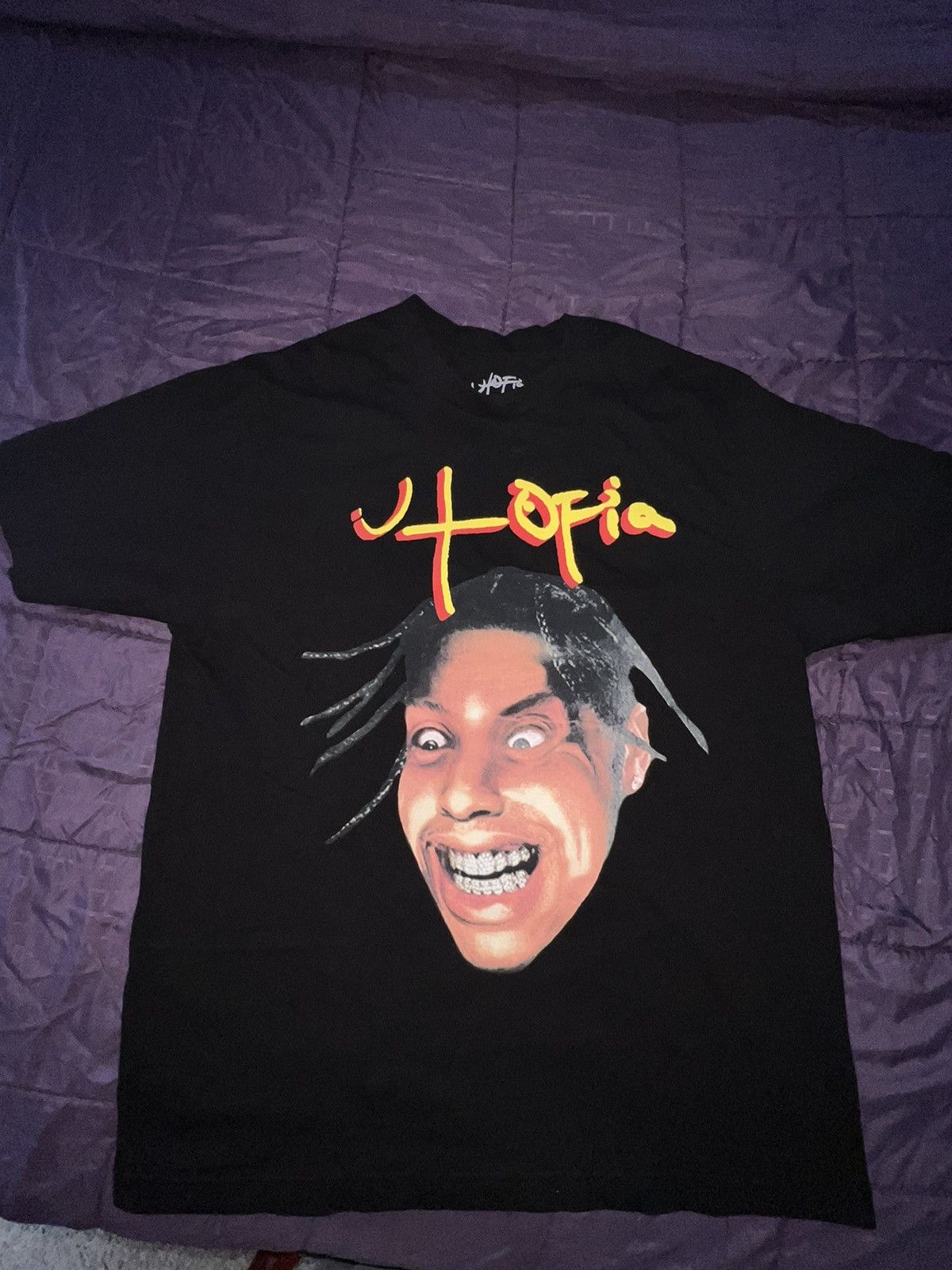 Travis Scott Travis Scott Utopia My Eyes Tee Size US L / EU 52-54 / 3 - 1 Thumbnail