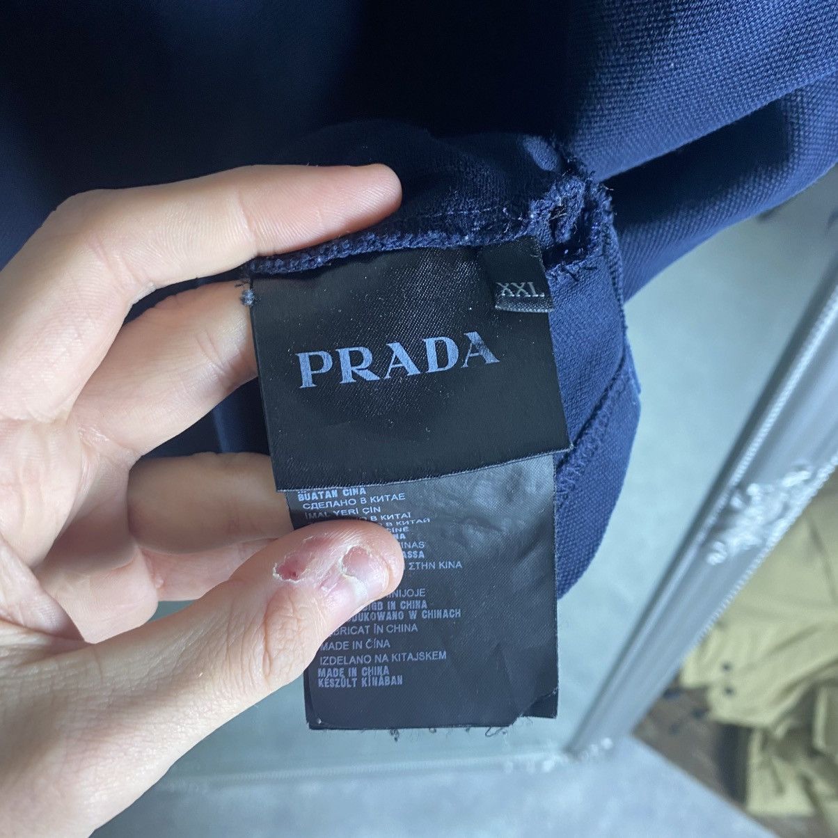 Prada Prada polo Luxury Size US XL / EU 56 / 4 - 5 Thumbnail