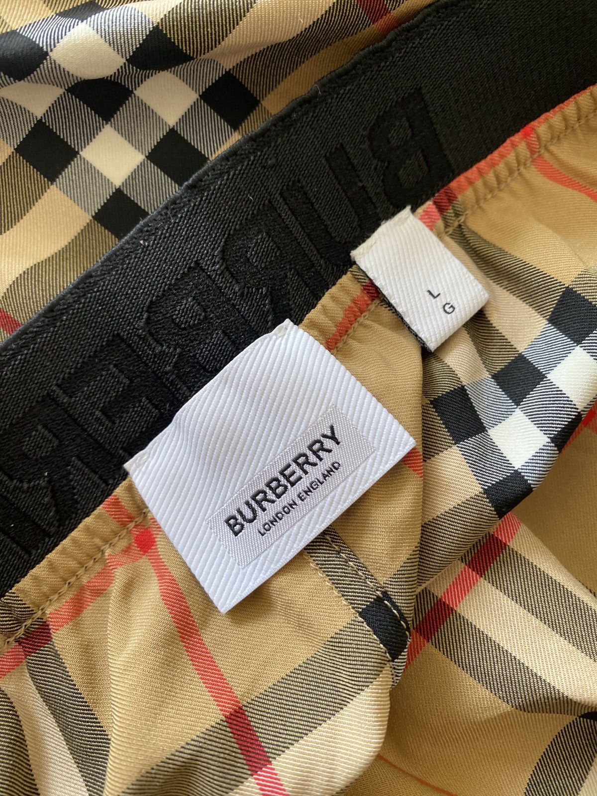 Burberry Burberry Nova Check Leggings Pants Size 36" / US 14 / IT 50 - 3 Thumbnail