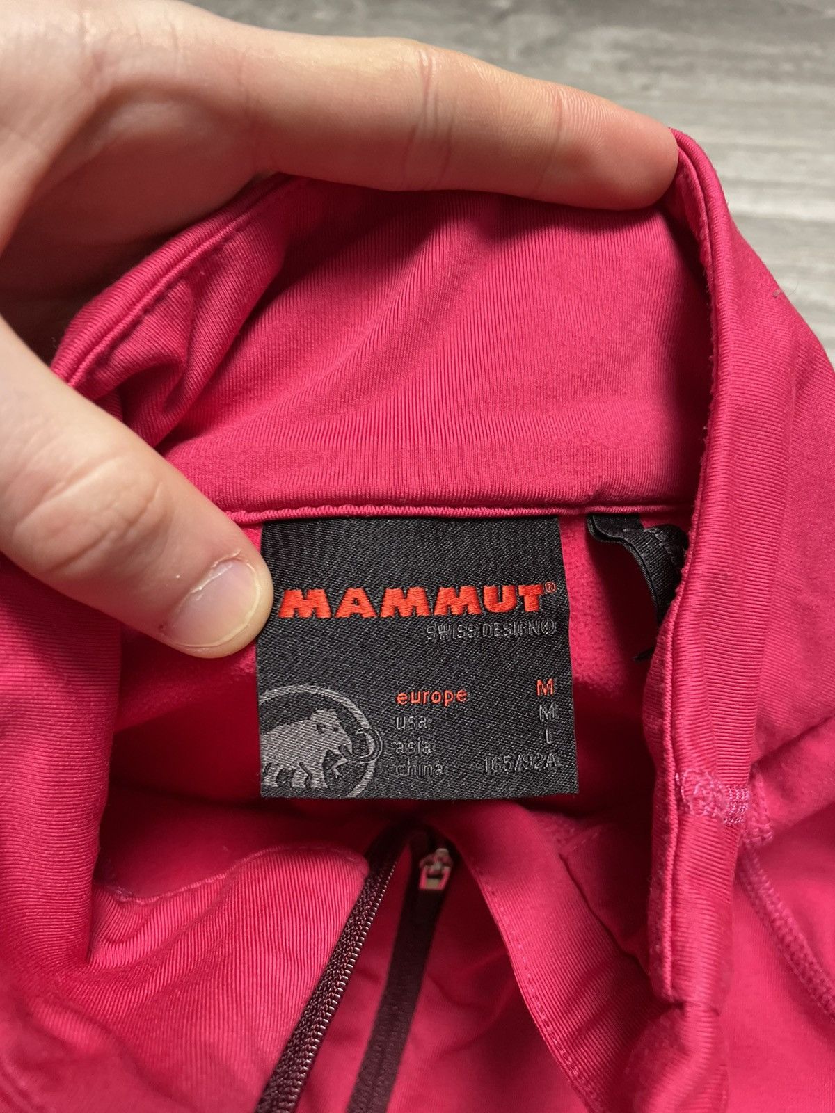 Mammut Vintage Mammut Pink Half Zip Pullover Size M / US 6-8 / IT 42-44 - 8 Thumbnail