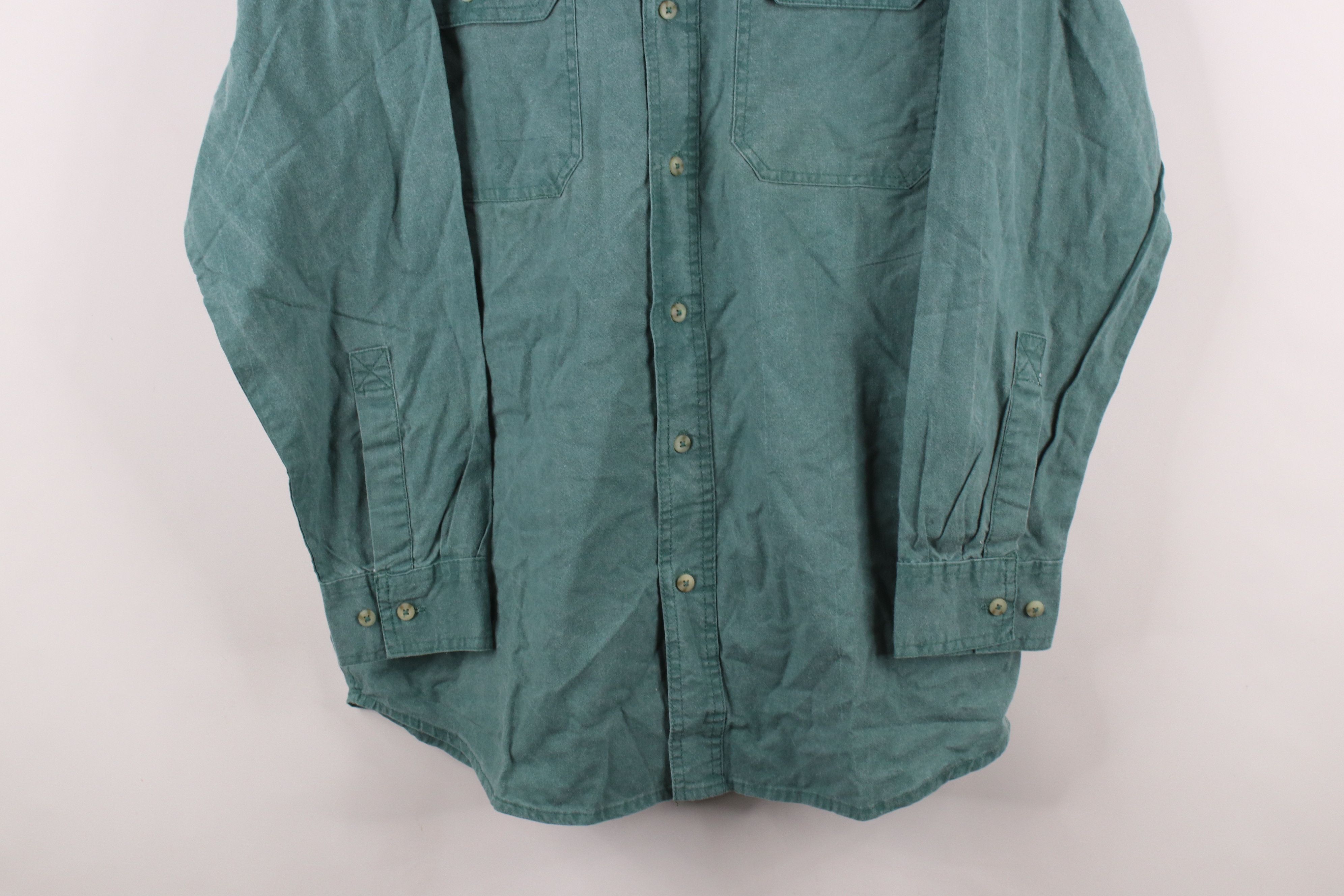 Vintage Vintage 90s Streetwear Stonewash Spell Alaska Button Shirt Size US S / EU 44-46 / 1 - 3 Thumbnail
