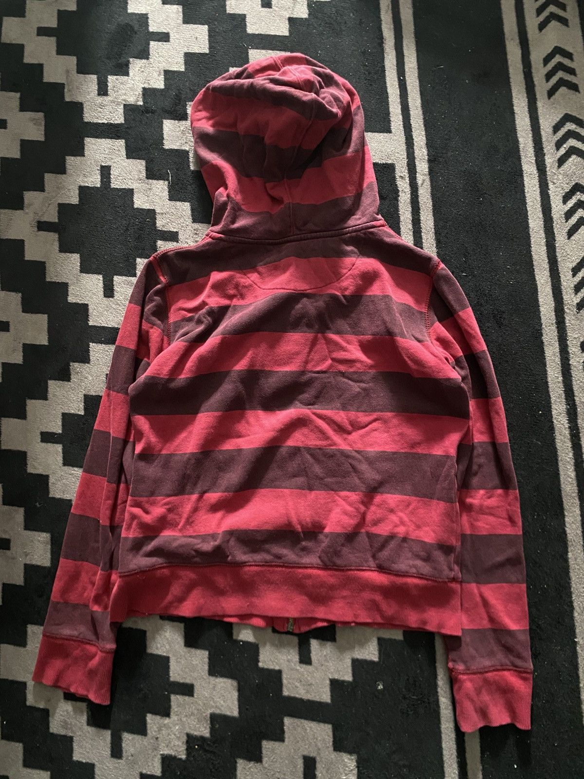 If Six Was Nine × Japanese Brand × Le Grande Bleu (L.G.B.) Vintage litmus “artist me” striped hoodie Size US S / EU 44-46 / 1 - 2 Thumbnail
