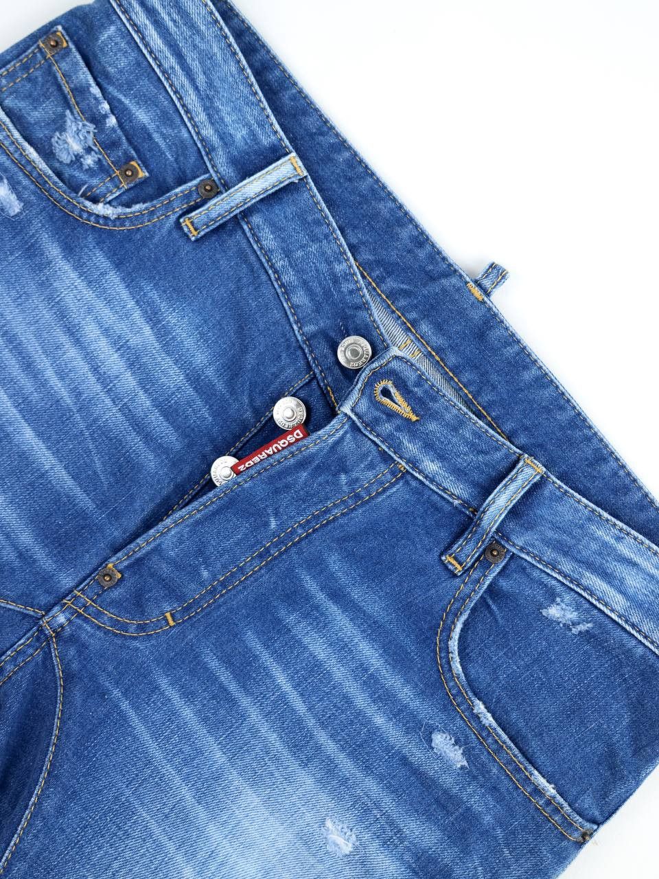Dsquared2 DSQUARED2 Jeans Blue Tidy Biker Jean Size US 32 / EU 48 - 8 Thumbnail