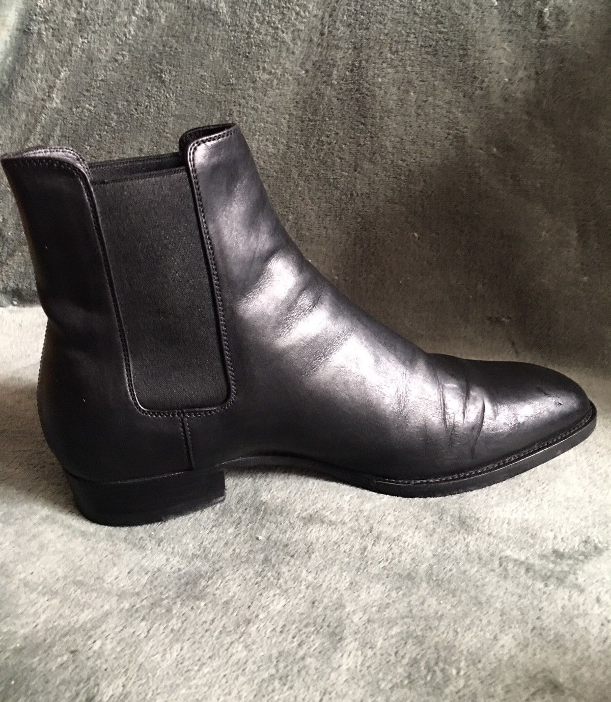 Saint Laurent Paris SAINT LAURENT Marrakesh Ankle Leather Boots Size EU 39.5 Size US 6.5 / EU 39-40 - 9 Thumbnail
