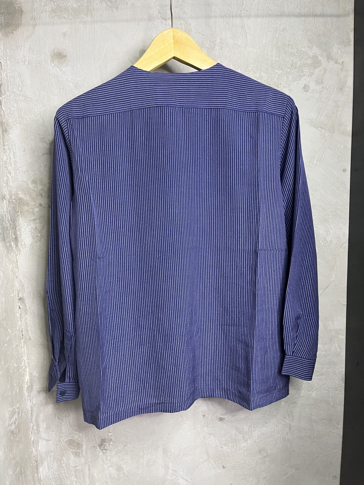 Issey Miyake Vintage 90s Issey Miyake Design Shisedo Japan Shirts Size M / US 6-8 / IT 42-44 - 5 Thumbnail
