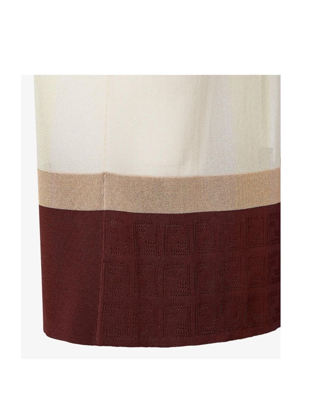 Fendi o1s1wg110326 Skirt in Multicolor Size 27" / US 4 / IT 40 - 3 Thumbnail