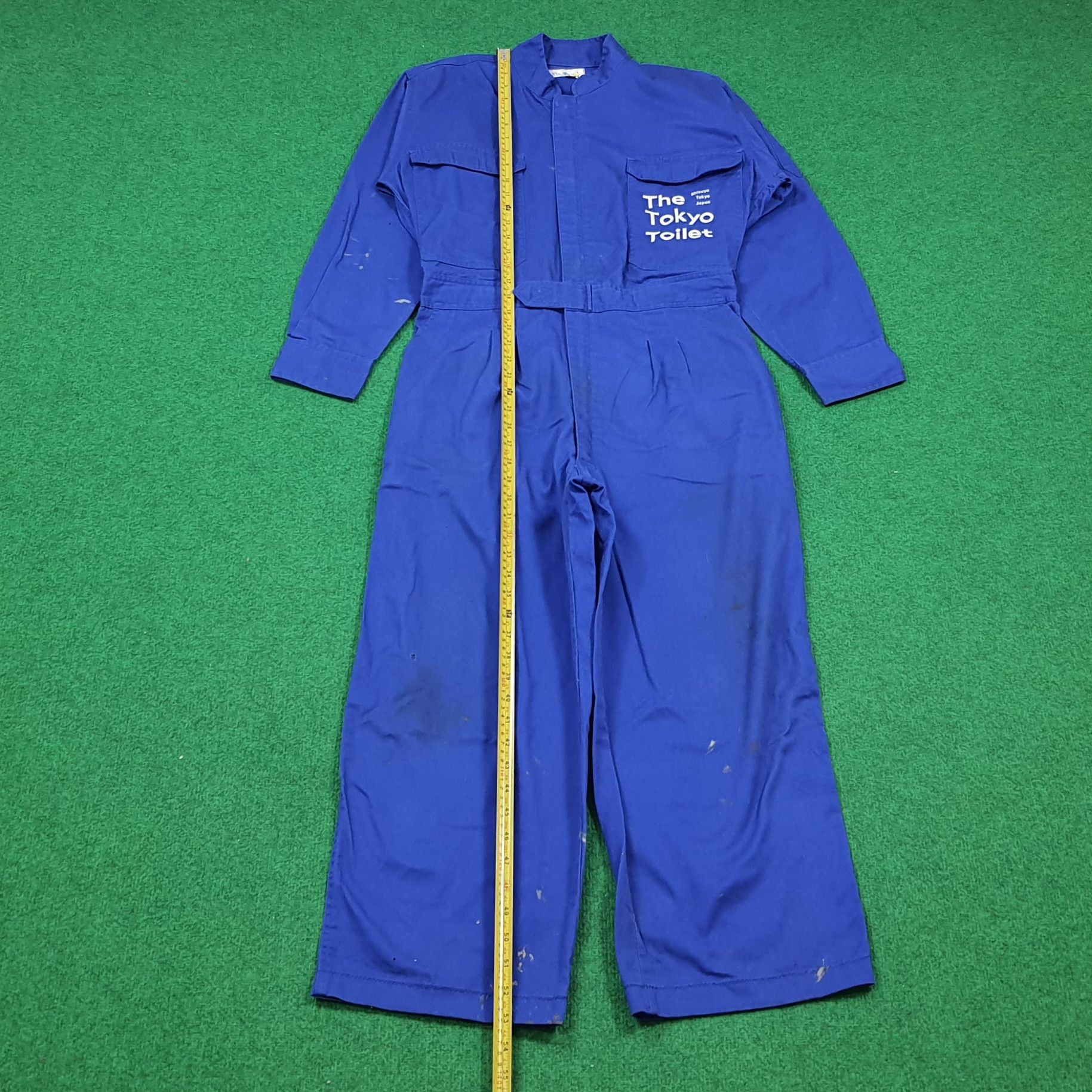 Japanese Brand Vintage The Tokyo Toilet Custom Logo Coverall C295N15 Size US M / EU 48-50 / 2 - 4 Thumbnail