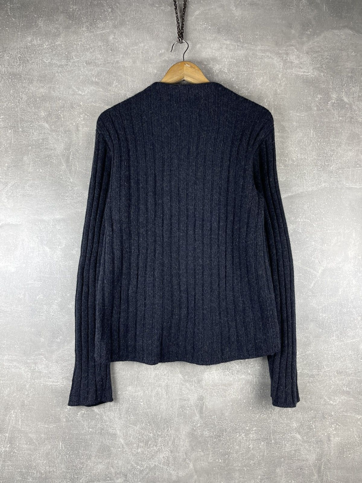 Dolce & Gabbana Dolce & Gabbana Maglie Late 90s Techno Knit Hybrid Jacket Size US M / EU 48-50 / 2 - 5 Thumbnail
