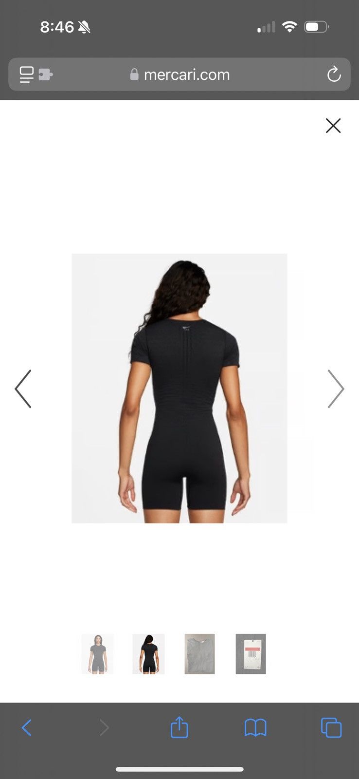 MMW × Nike Womens Nike MMW Womens Jumpsuit Sz Large NWT Size L / US 10 / IT 46 - 5 Thumbnail