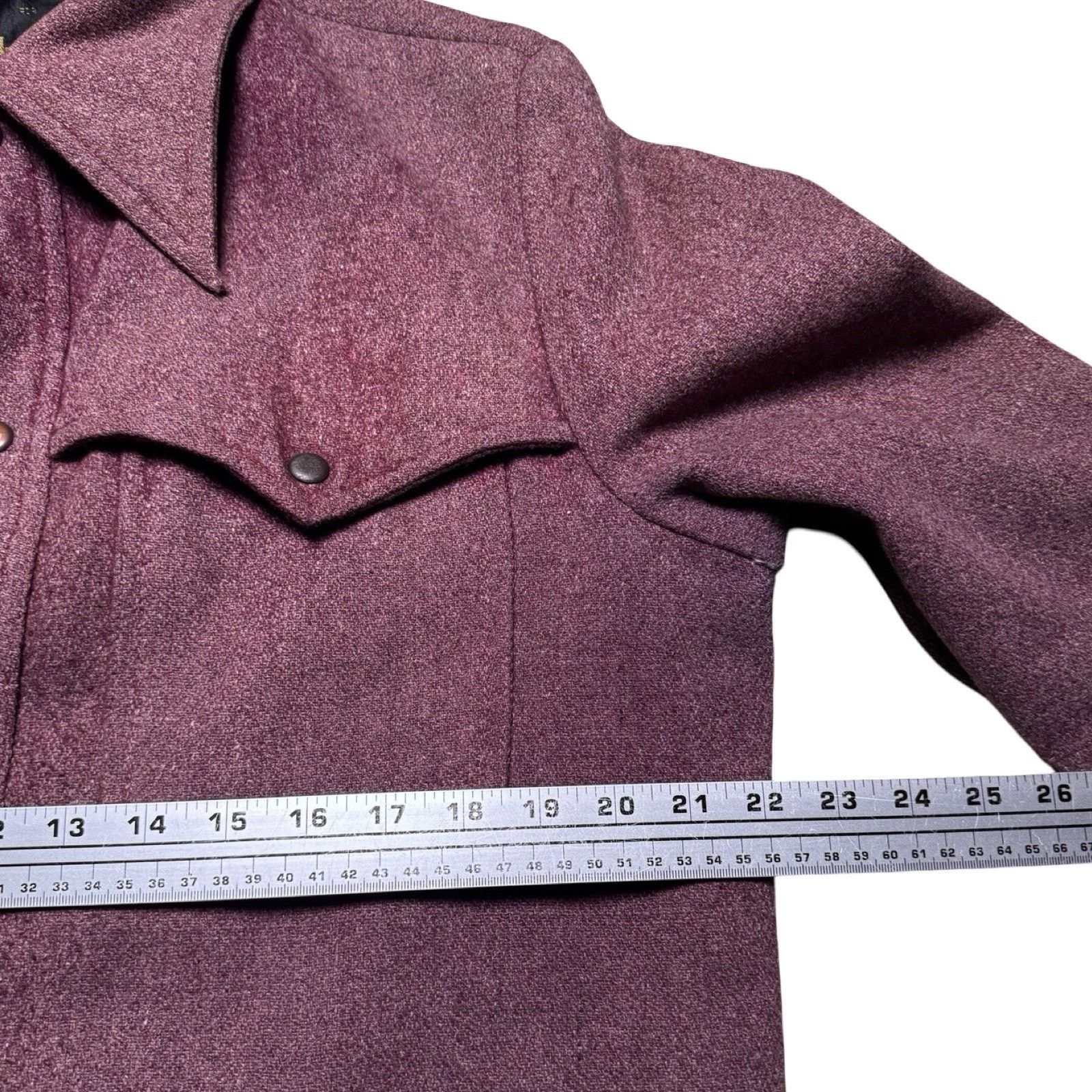 Other Vintage 60s 70s Silton Button Coat Size L Maroon Red Faded Size US L / EU 52-54 / 3 - 7 Thumbnail