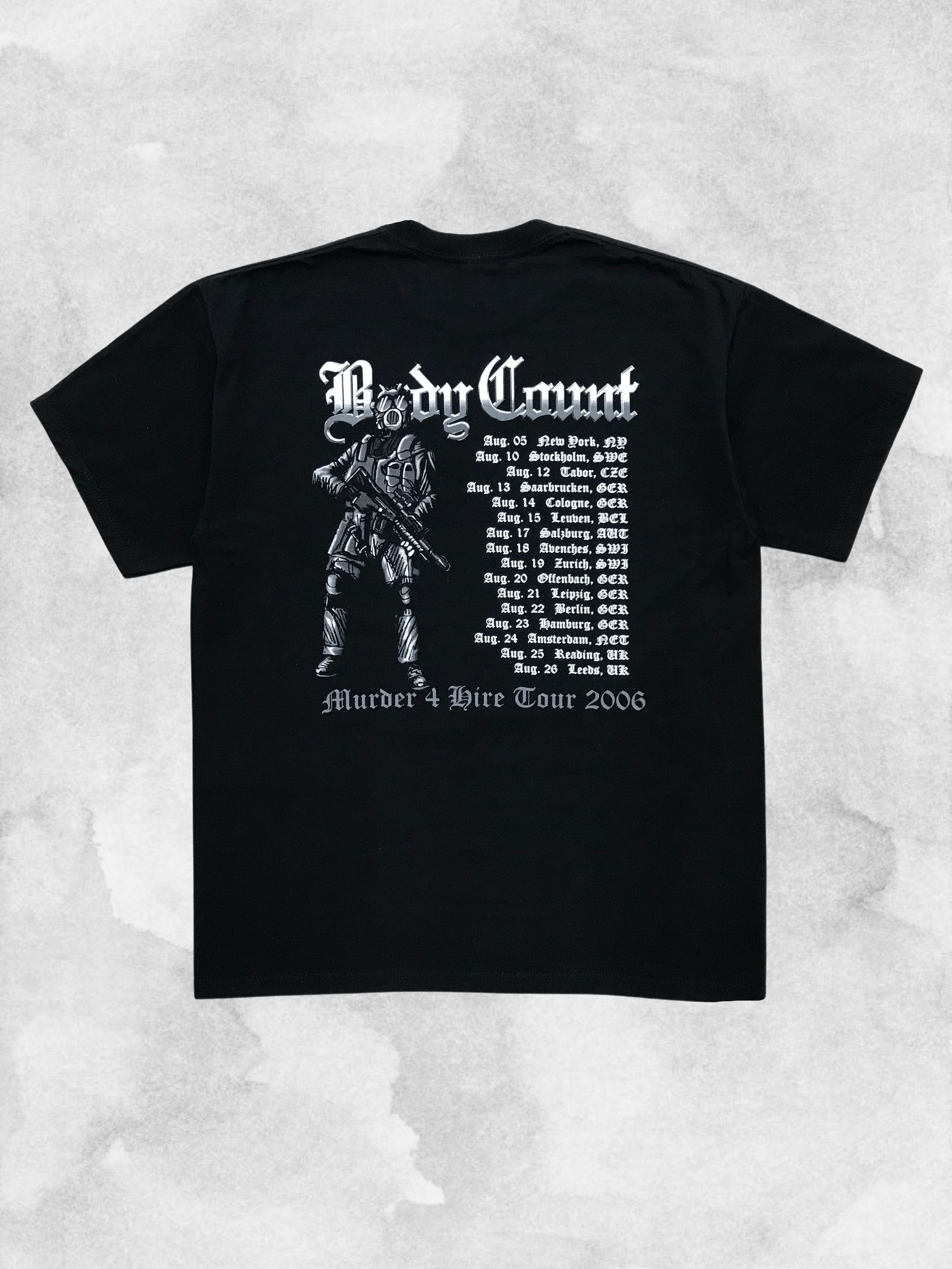 Band Tees BODY COUNT Murder 4 Hire 2006 Tour Vintage T-Shirt ICE-T Rap Size US M / EU 48-50 / 2 - 2 Thumbnail