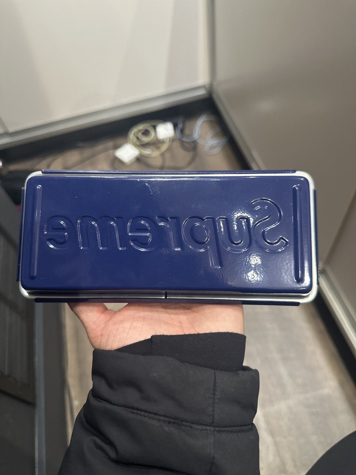 Supreme Supreme Dulton Tray Navy Size ONE SIZE - 2 Thumbnail