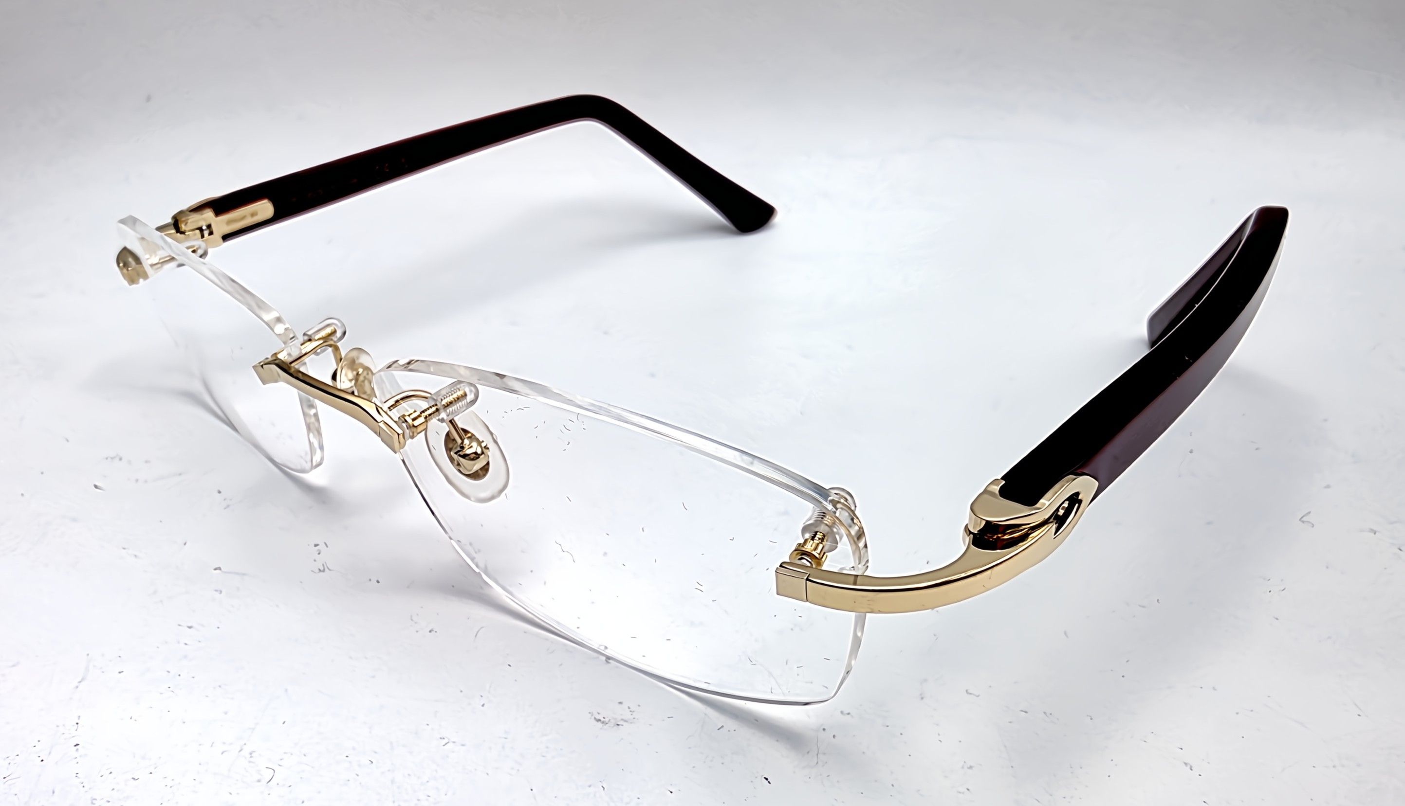 Cartier NEW! Cartier Glasses Canazei Burgandy CT0048O Size ONE SIZE - 11 Thumbnail