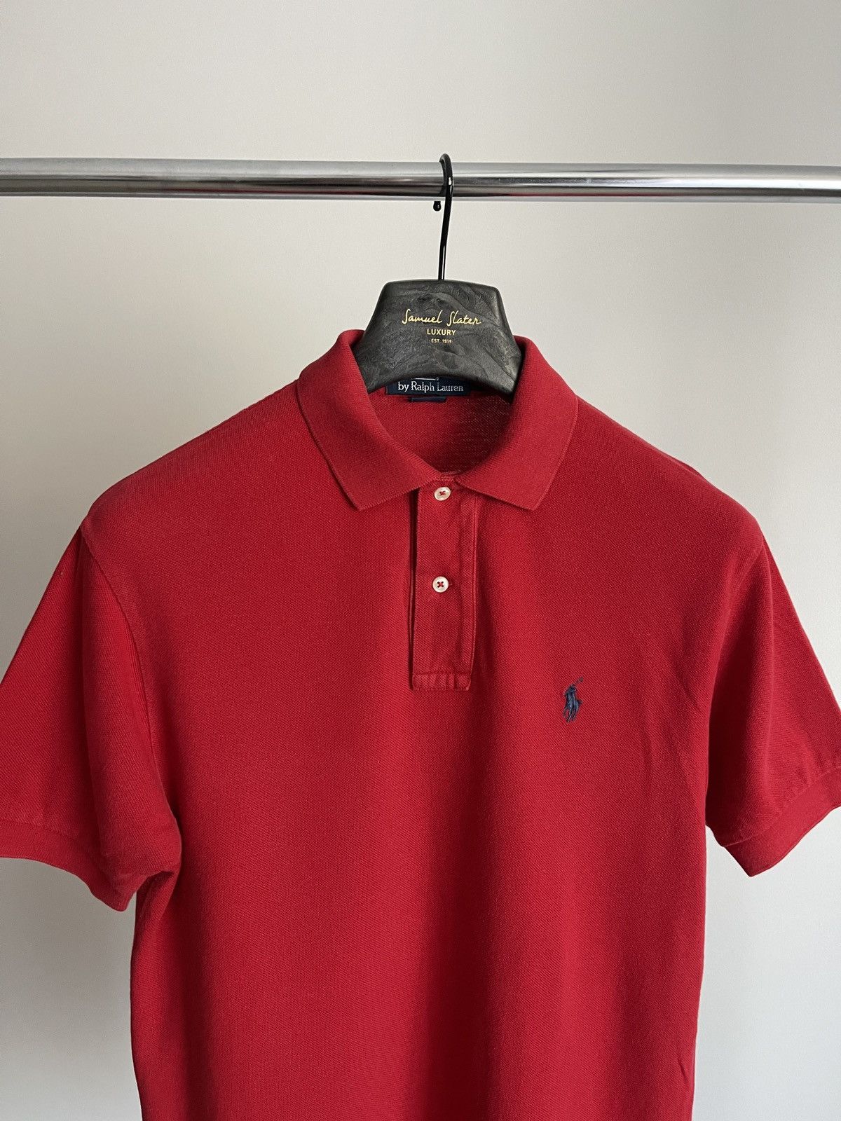 Polo Ralph Lauren Polo Ralph Lauren Classic Red Pique Polo Shirt S Size US S / EU 44-46 / 1 - 2 Thumbnail