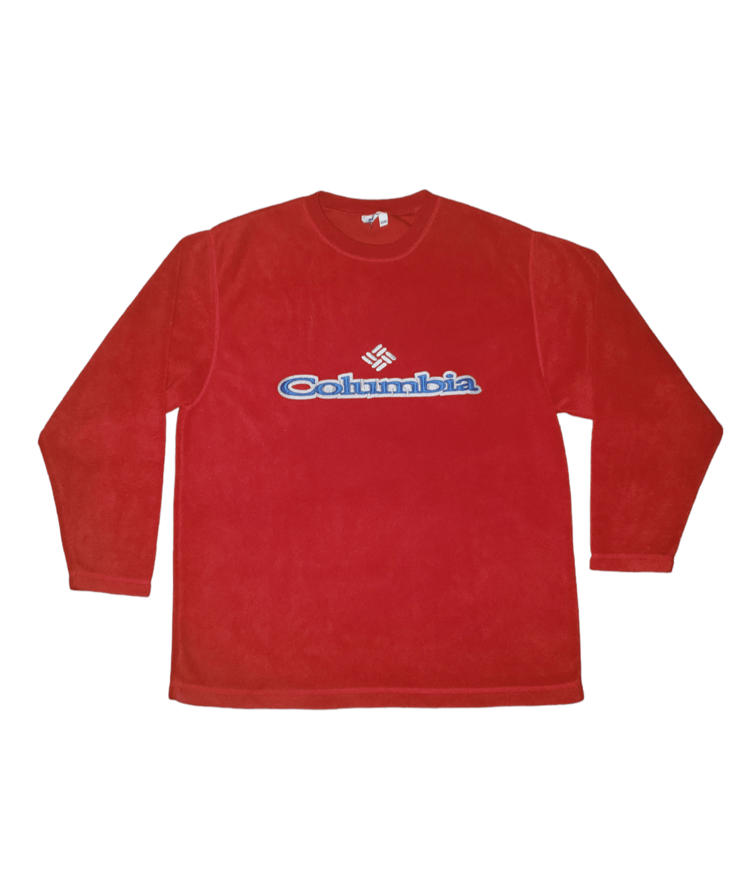 Columbia × Vintage Vintage 90s Columbia Sportswear Fleece Sweater Red Size US L / EU 52-54 / 3 - 1 Preview