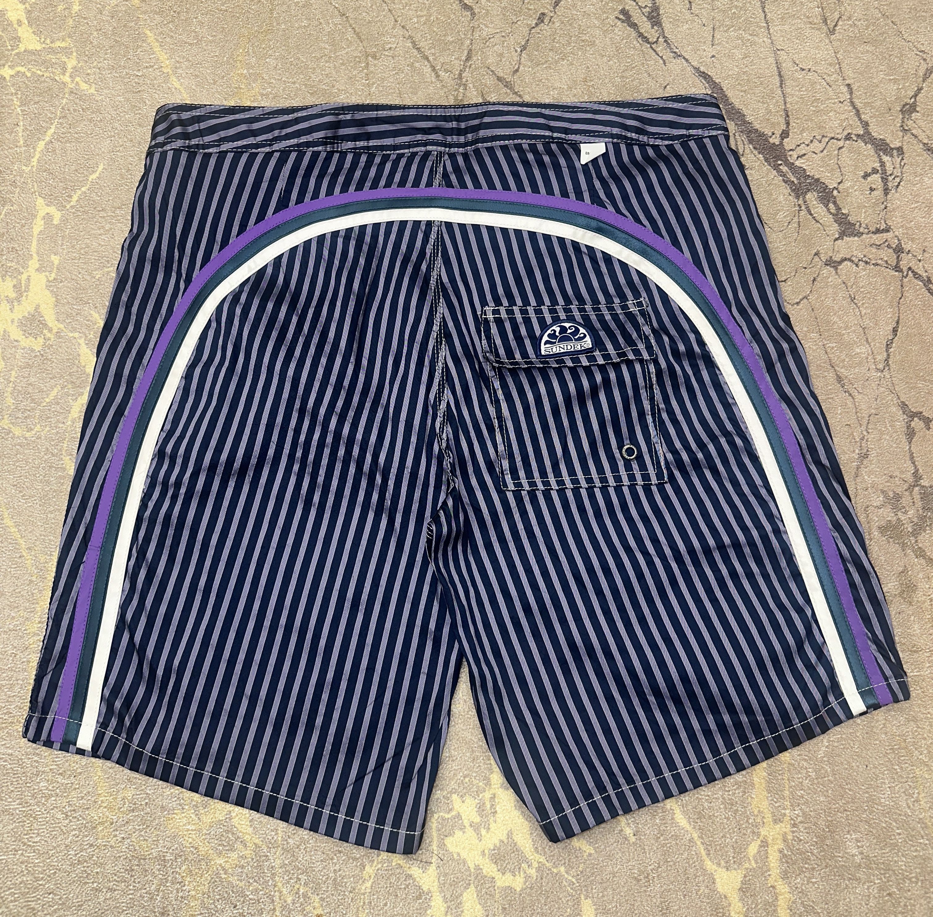 Sundek Sundek 36 Zebra Beach Shorts Trunks Bathing Suit Size 36 L Size US 36 / EU 52 - 3 Thumbnail