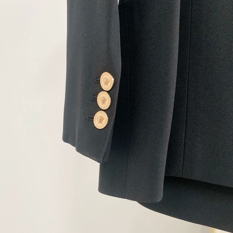 Versace Versace Black blazer Size S / US 4 / IT 40 - 5 Thumbnail