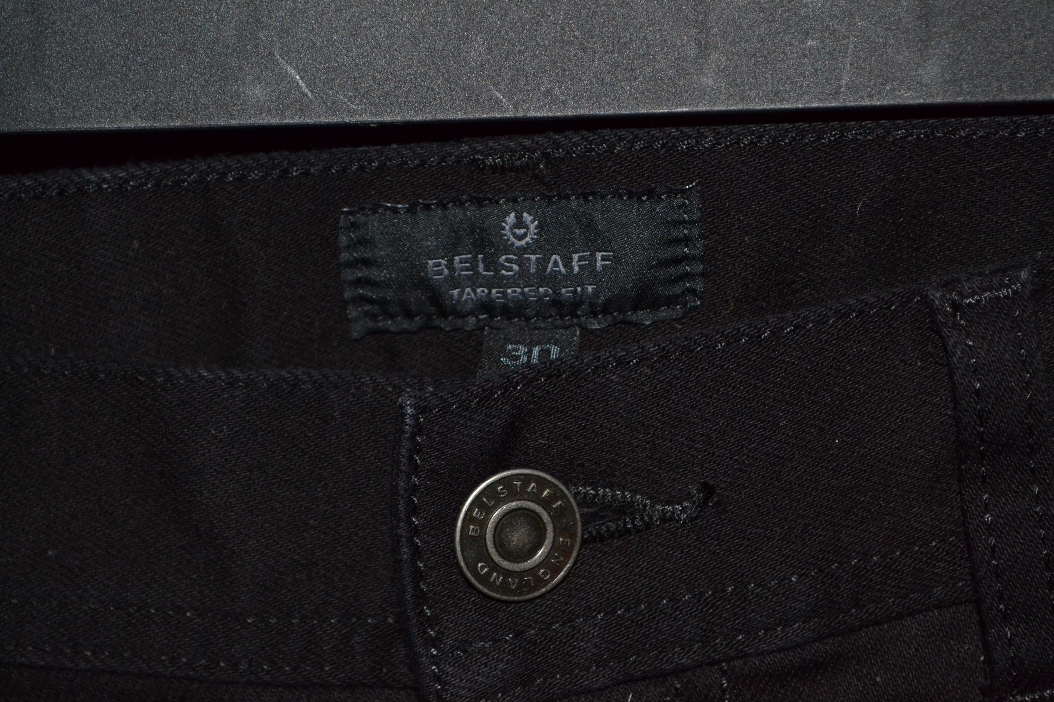Belstaff Belstaff Black Biker Jeans 30 size Stretch Skinny Slim Size US 30 / EU 46 - 3 Thumbnail