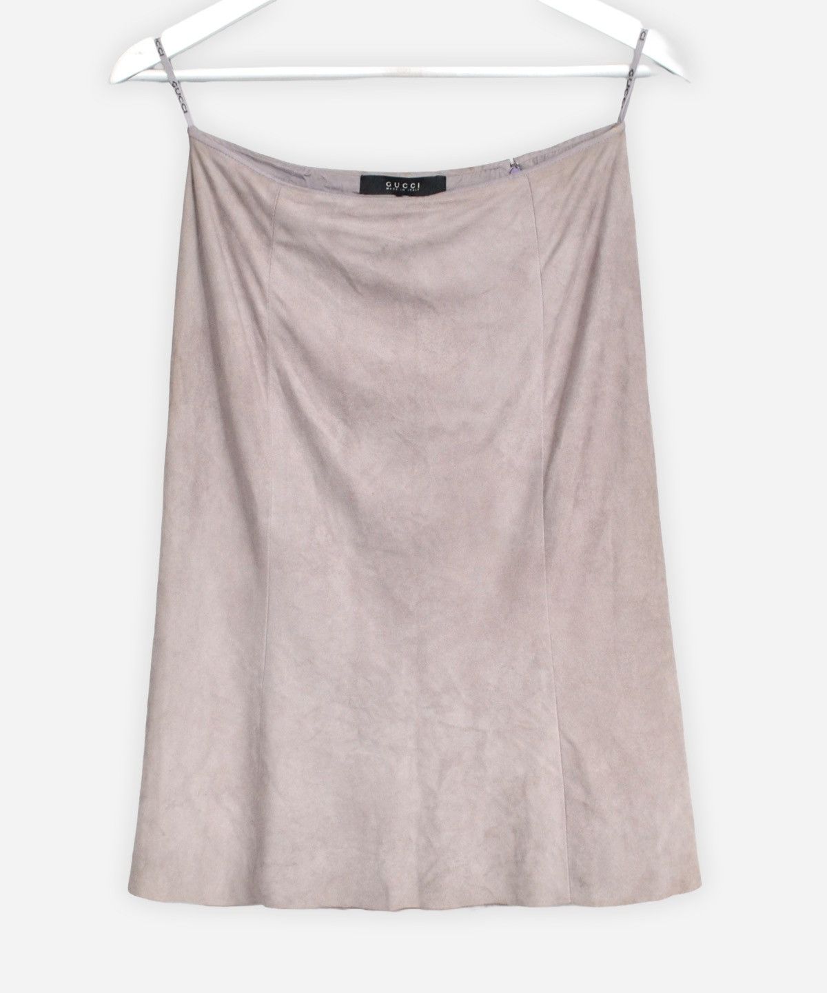 Gucci GUCCI Skirt Leather Vintage Runway Archive TOM FORD Sz 38 Size 26" / US 2 / IT 38 - 1 Thumbnail