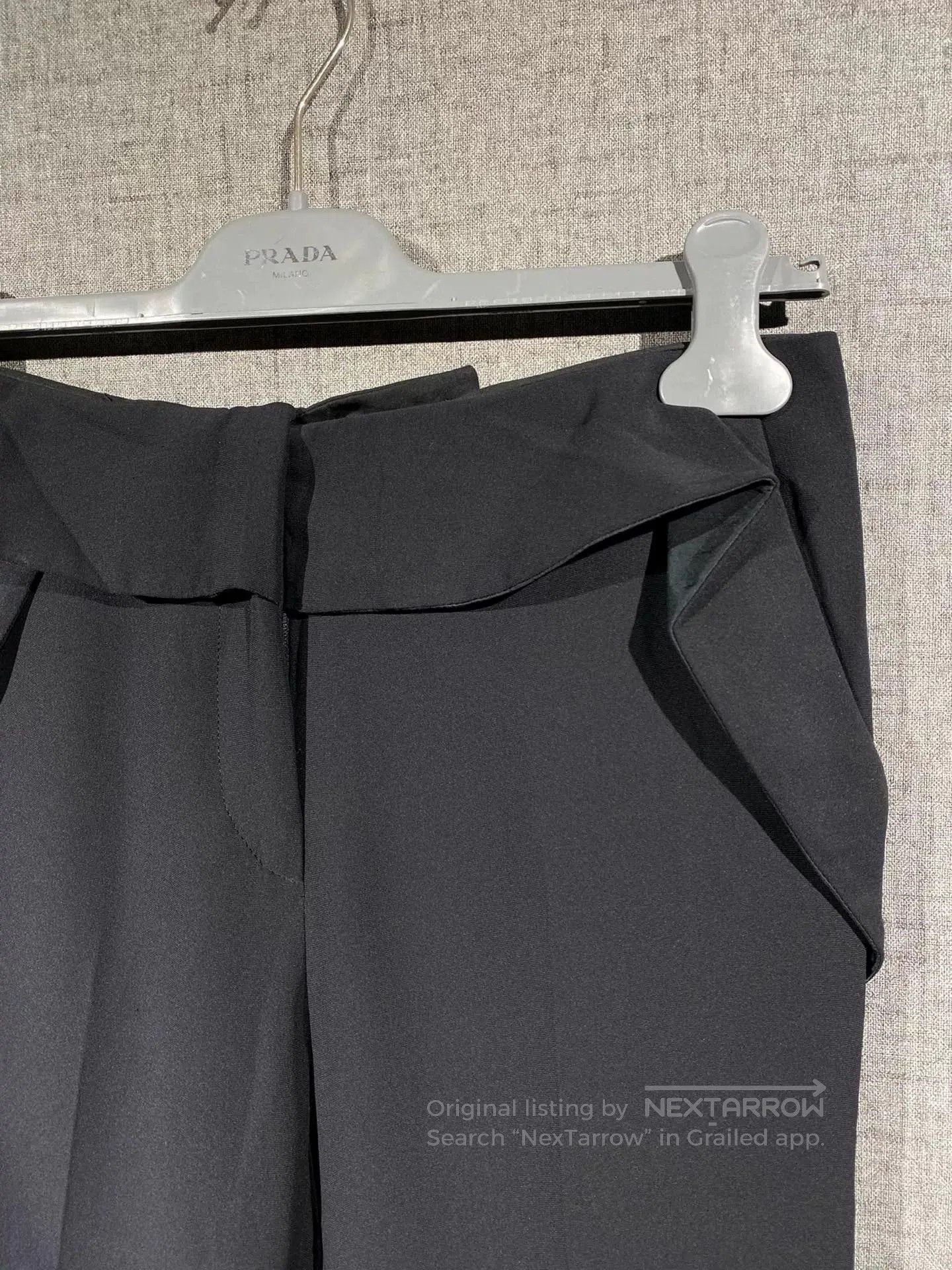 Miu Miu MiuMiu Women's Casual Silk Pants. Size 37" - 3 Thumbnail