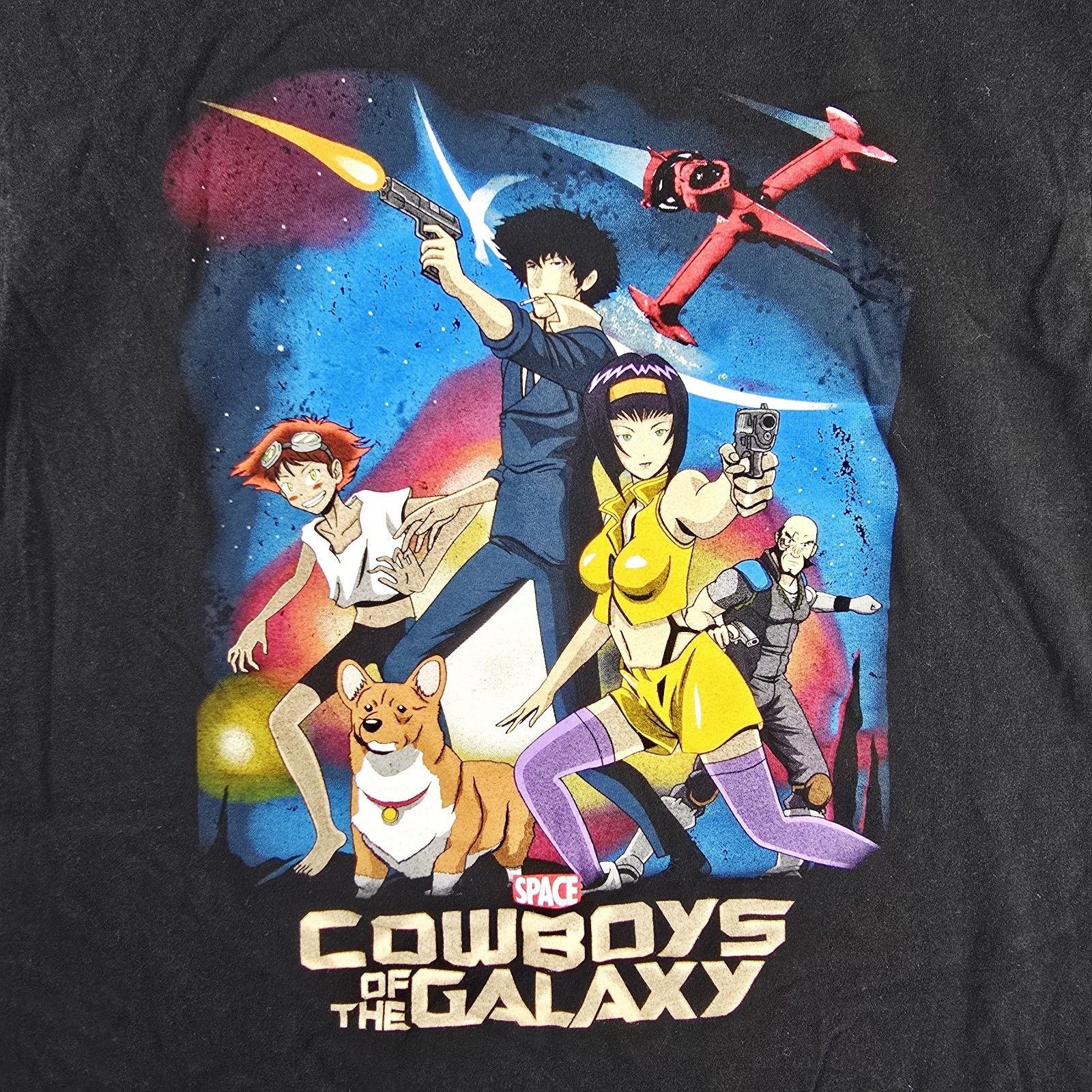 Tultex Cowboy Bebop Cowboys Of The Galaxy Shirt Mens XL Black Size US XL / EU 56 / 4 - 3 Thumbnail