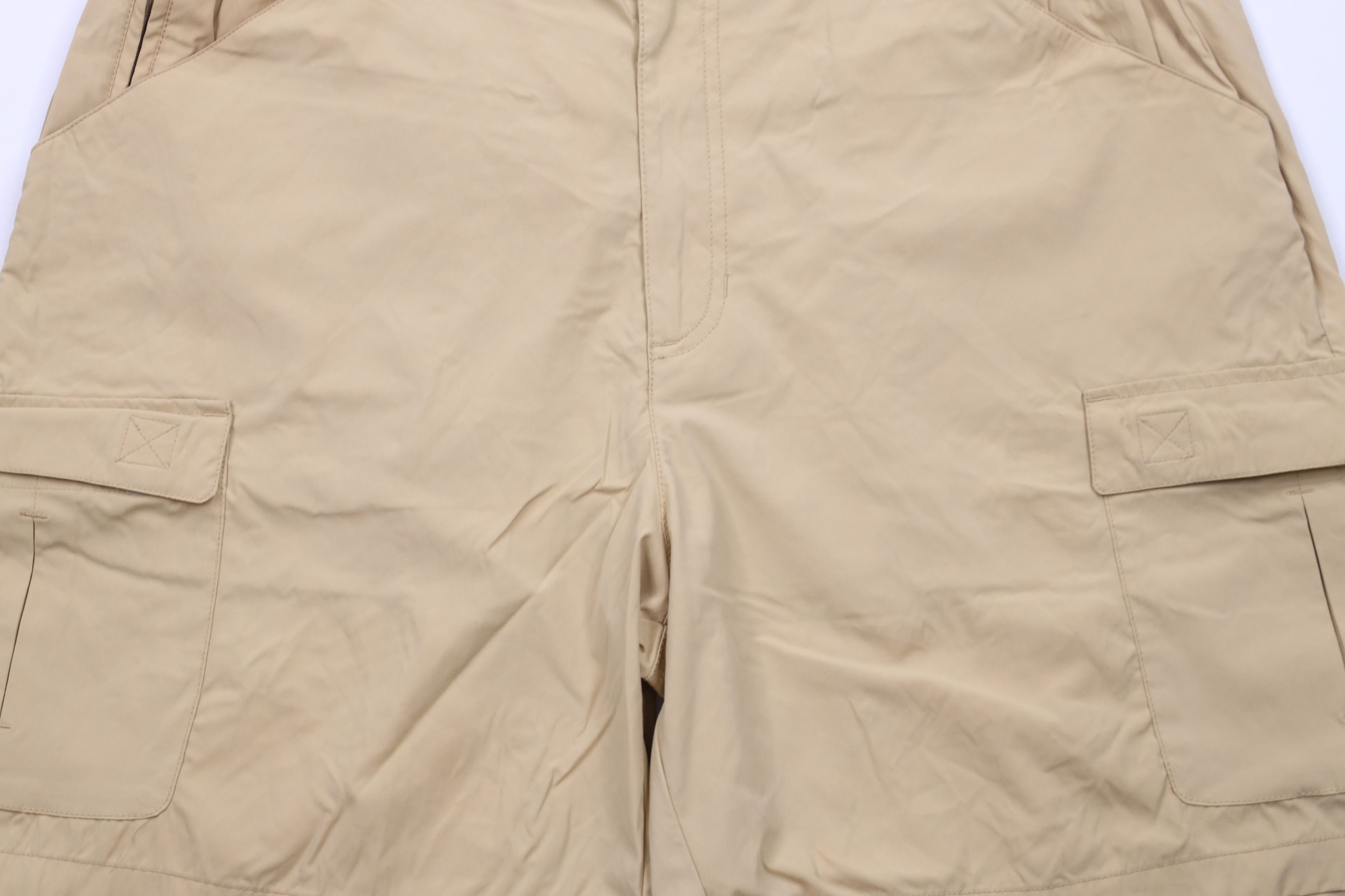 L.L. Bean × Vintage Vintage LL Bean Stretch Above Knee Hiking Cargo Shorts Beige Size US 34 / EU 50 - 3 Thumbnail
