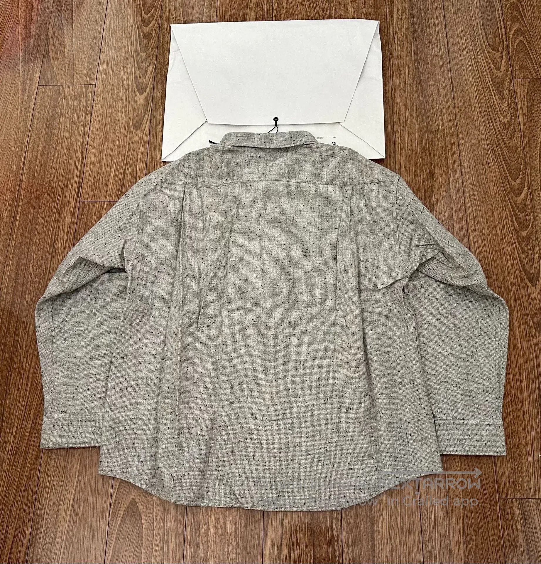 Visvim visvim lumber tweed long sleeve shirt. Size US M / EU 48-50 / 2 - 2 Thumbnail
