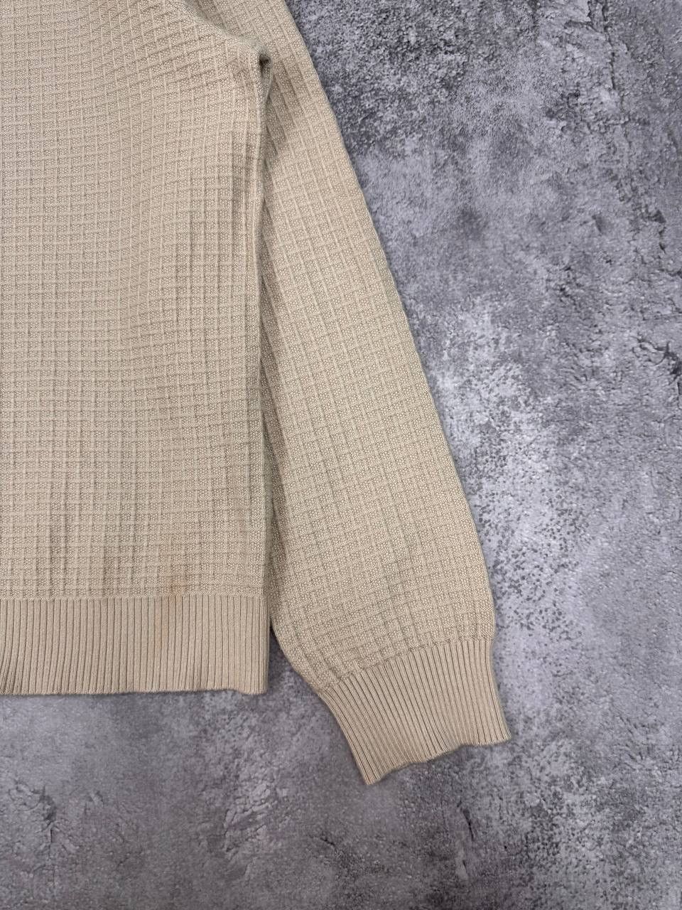 Samsoe Samsoe Samsøe Samsøe Men Cotton Knit Sweater Beige Crew Neck Size S Size US M / EU 48-50 / 2 - 2 Thumbnail