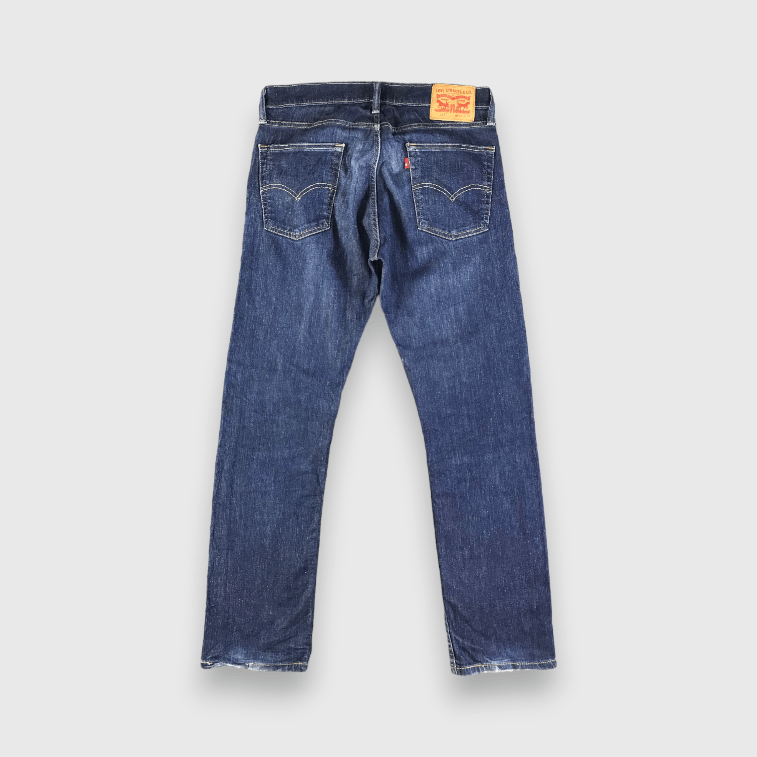 Levi's Vintage Blue Wash Levis 513 Jeans-J4159 Size US 33 - 2 Thumbnail