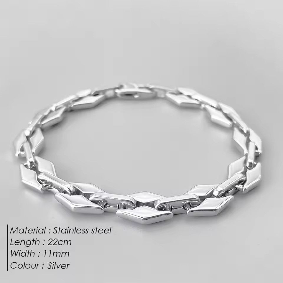 Other Rhombus Links Bracelet Size ONE SIZE - 2 Thumbnail