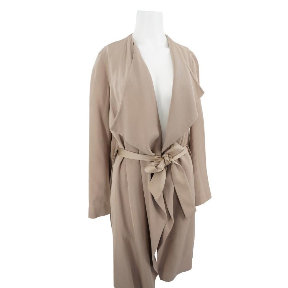 Allsaints All Saints Tan Belted Trench Jacket Size 2 Size XS / US 0-2 / IT 36-38 - 3 Thumbnail