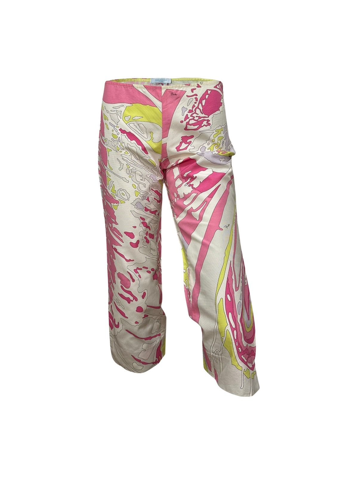 image of Emilio Pucci Spring Summer 2006 Cropped Pants in Pink, Women's (Size 28)