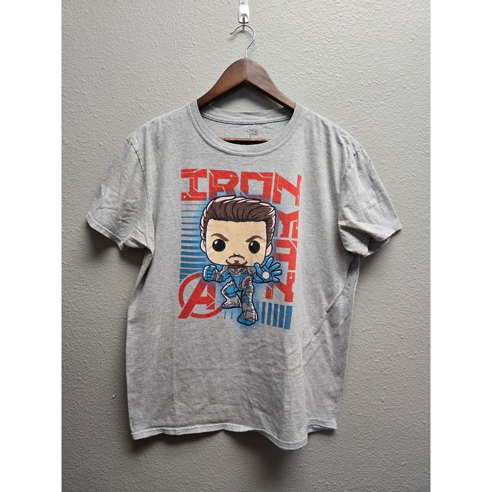 Other Marvel Avengers Iron Man Funko Pop Shirt Large Gray Graphic Size US L / EU 52-54 / 3 - 1 Thumbnail