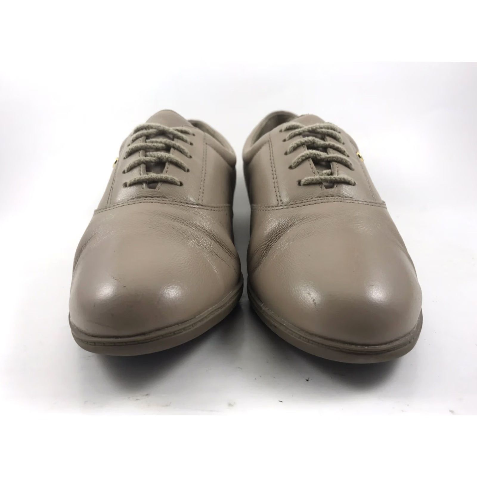 Vintage Easy Spirit 10-Motions Womens Size 7 Beige Leather LaceUp Walking Work Shoes-561 Mens Womens Girls Boys Size US 7 / IT 37 - 2 Thumbnail
