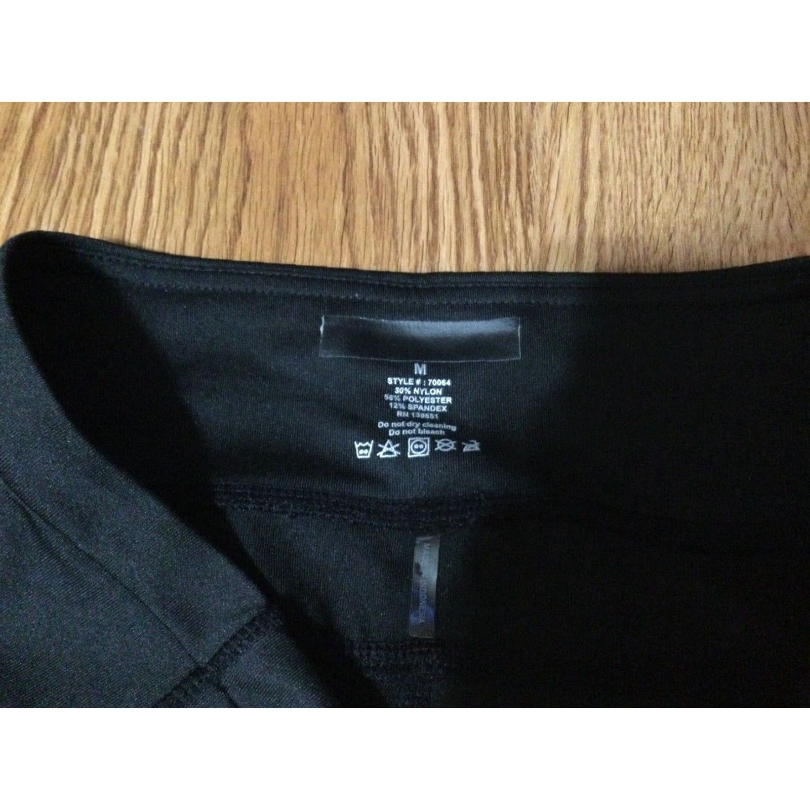 Vintage Soft Compression Yoga/Exercise Leggings w/ Side Pockets Size Medium Size 32" / US 10 / IT 46 - 4 Thumbnail
