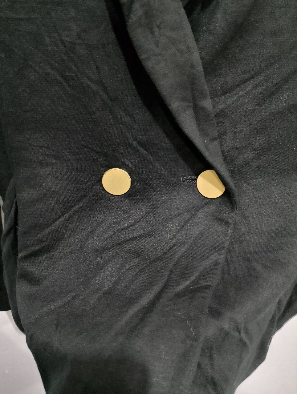 NOLLEY'S NOLLEY'S SOPHI Black Double Breasted Blazer Jacket Size XS / US 0-2 / IT 36-38 - 5 Thumbnail