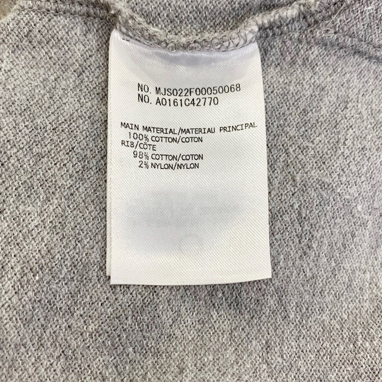 Thom Browne [Thom Browne] Four-Bar Stripe Grey Crewneck Long-Sleeve Swea Size US S / EU 44-46 / 1 - 3 Thumbnail