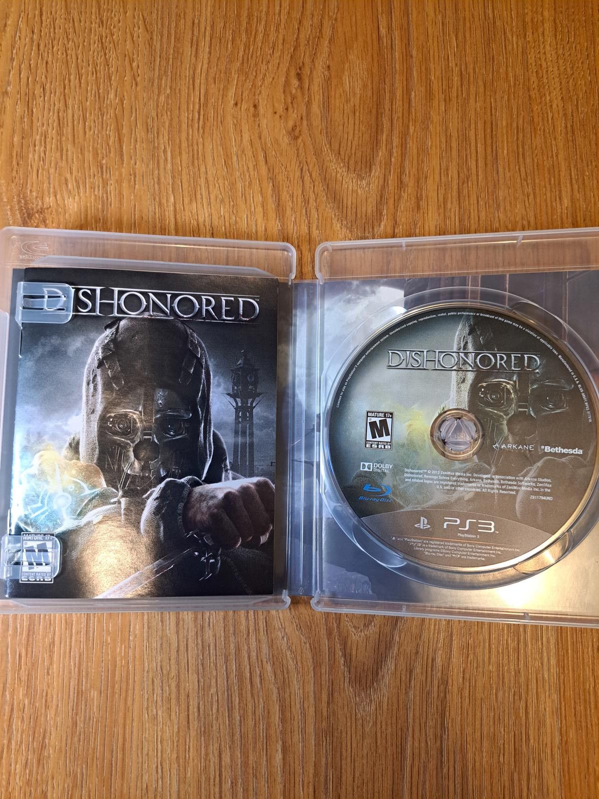 Other COMPLETE Dishonored PS3 Playstation 3 Video Game Size ONE SIZE - 3 Thumbnail